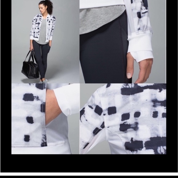 Lululemon Noir Bomber Jacket |I - Picture 3 of 5